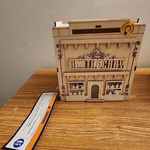 Wooden Apothecary Bank